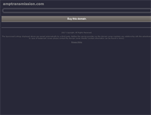 Tablet Screenshot of amptransmission.com